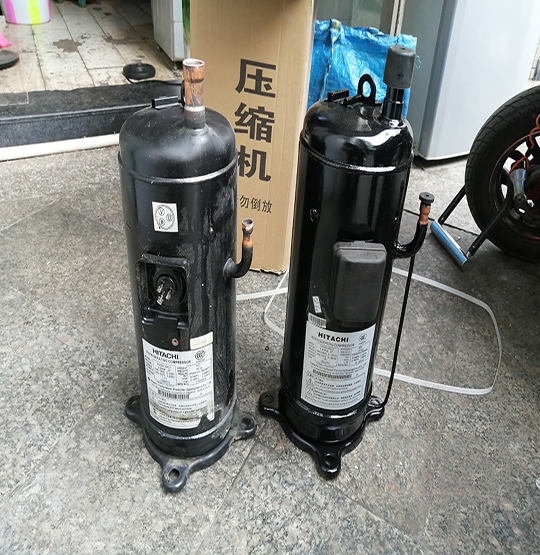 坡头中央空调压缩机的更换维修